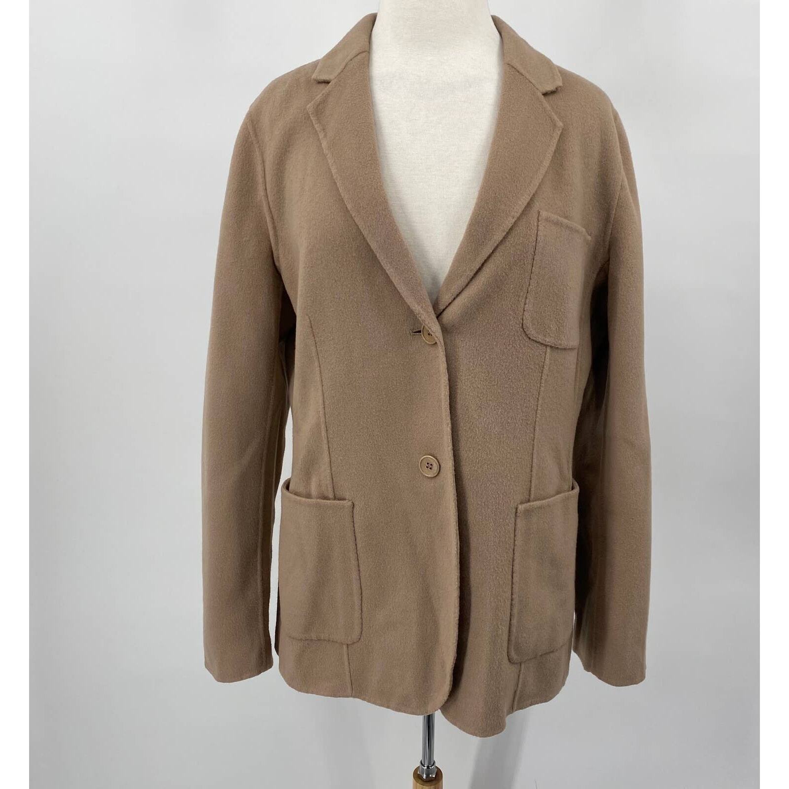 Talbots Wool Jacket Single Breasted Button Down P… - image 1