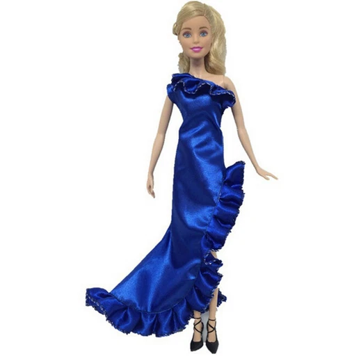 Robe de soirée bal princesse pour Barbie poupée mannequin femme