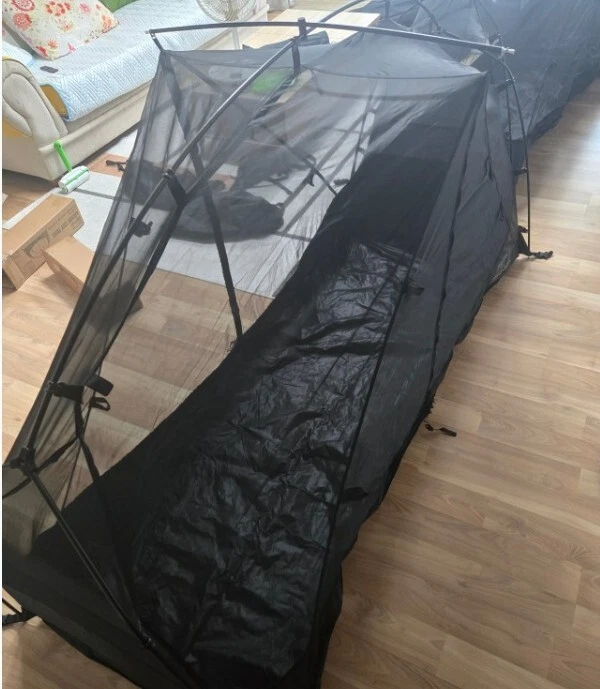ARBOR Outdoor / Cot Mesh Tent / Black / For 1 person / Camping
Opens in a new window or tab