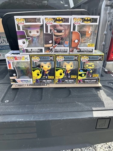 Lot Of 7 Funko Pop! Batman Themed