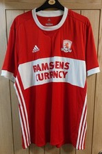 Middlesbrough Home Shirt. Adidas XL