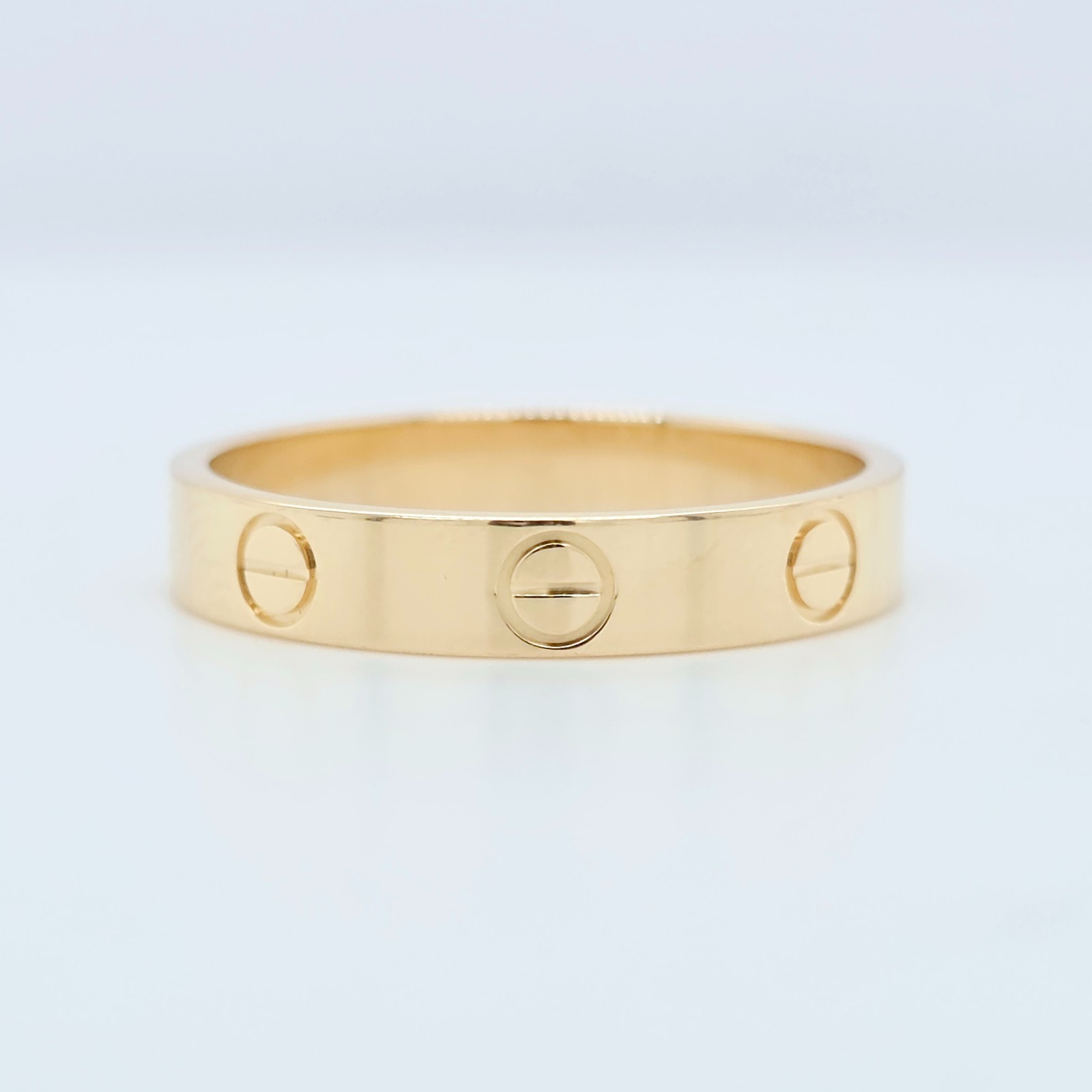Cartier Love Ring, Small Model, 18ct Yellow Gold, Size 55