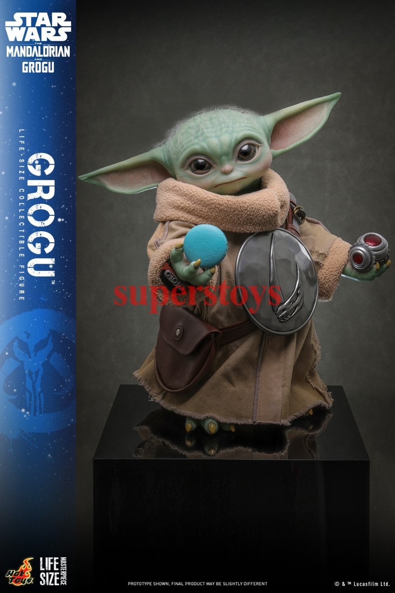 Presale Hot Toys LMS016 1/1 Star Wars The Mandalorian Grogu Life