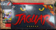 Atari Jaguar Complete in Box CIB /w Flip Out Game, TESTED, WORKING