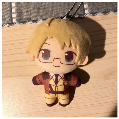 Hetalia Axis Powers Alfred F Jones 10CM Plush Doll Toy Pendant