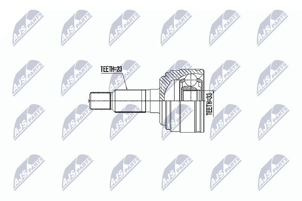 Nty Gelenksatz, Antriebswelle NPZ-RE-007 FüR Renault-image