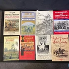 LOT OF 8 VINTAGE ASSORTED GETTYSBURG, CIVIL WAR Paperback Books
