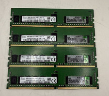 Lot of 4 SKhynix 16GB 1Rx4 PC4-2400T RC2-11 Memory SERVER RAM
