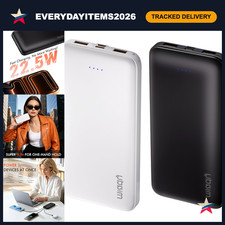 2-Pack 10000mAh Portable Power Bank, Fast Charging 22.5W Travel Battery Pack