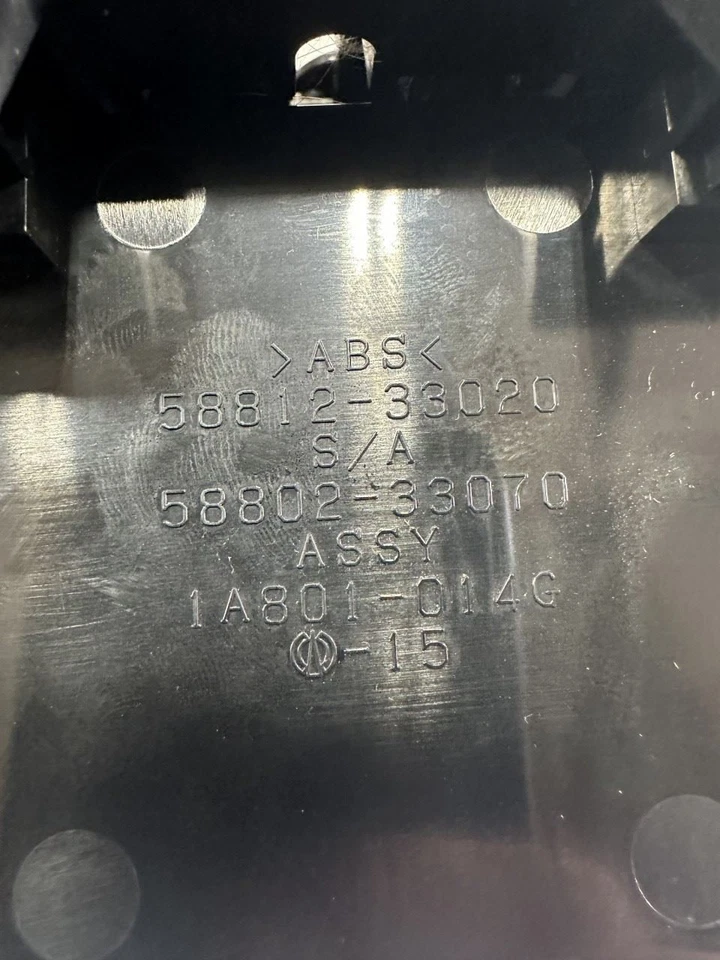 Portavasos Lexus Es350 2010 2011 2012 consola central negro La21 58802-33070 Foto 4 de 4