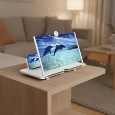 16-Inch 3D HD Mobile Phone Magnifier for Enhanced Movie Watching Experience