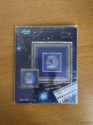 Lanarte Sternzeichen Widder Kreuzstich Set Neu Versiegelt 17 cm X 17 cm