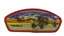 2010 Jamboree Great Southwest Council NM Wile E. Coyote JSP ORG Bdr (VT1050)