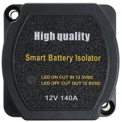  1 Set Durable Dual Battery Isolator Kit 12V 140A Spannungsempfindliches Relais
