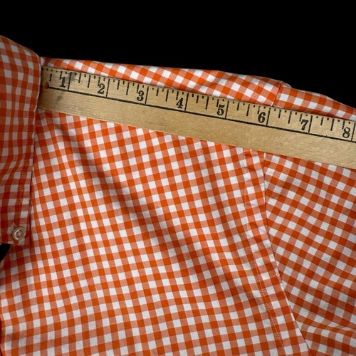 Ralph Lauren Hemd Herren M Orange Slim Fit Button Down Langarm Preppy Pony - Bild 7 von 8