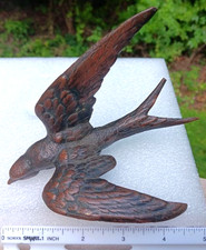 Vintage 1930s Swallow Swift Car Radiator Cap Mascotpre War Auto Hood Ornament Vintage 1930s Swallow Swift Car Radiator Cap Mascotpre War Auto Hood Ornament
