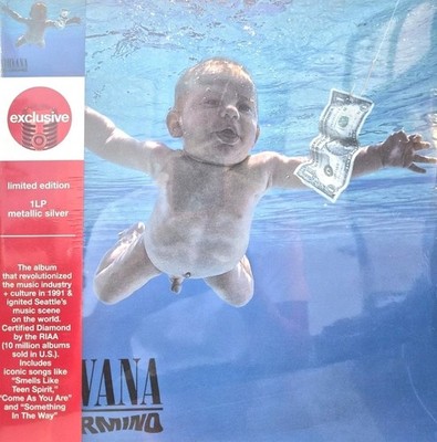 Nevermind by Nirvana (Target Exclusive, Vinyl Limited Edition, Silver) Neu 
