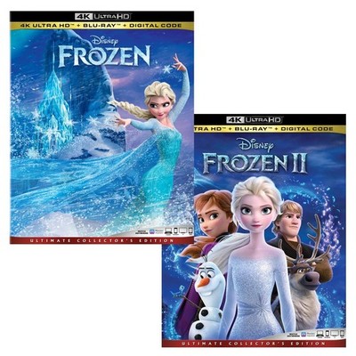 Frozen Double Feature Ultimate Complete 2 Movie Collection (Frozen + Frozen... 