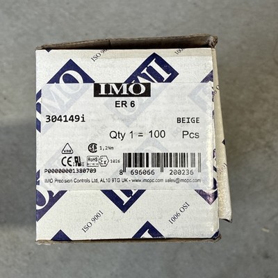 IMO Precision Control ER 6 Terminal Block | Beige | 100 Count