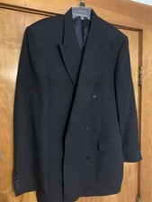 MISSONI UOMO Vintage Italy Double Breasted Wool Blazer-No Pants-US Size 41L