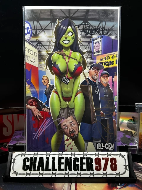 STILL ILL CON #1 Garza TRIPLE SIGNED Mendoza + McKay VIRGIN Still Ill Exclusive