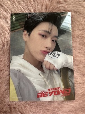 Ateez San   Beyond : Zero   Official Photocard + FREEBIES