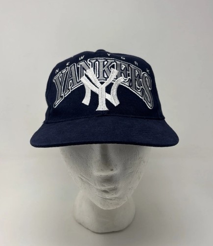 Vintage 90s Starter Herren MLB New York Yankees Big Logo Snapback Cap Mütze