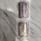 SilverTowne & Merrill Lynch 1 oz .999 Silver Bars Lot of 2 Bullion