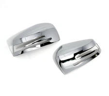 Chrome Side Door Mirror Covers For Mercedes Benz E-Class C207 A207 Pre-LCI 09-13