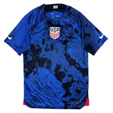 Mens Nike USA 2022/23 Stadium Away Soccer Blue Jersey Small USMNT