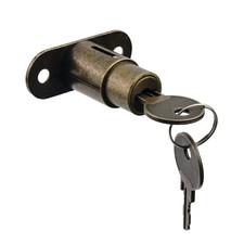 Zinc Alloy Cylindrical Drawer Lock Desk File Cabinet Door Locker Type1 1 PCS
