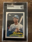 1989 Topps Traded #41T Ken Griffey Jr Rookie RC SGC 6 EX-NM Mariners HOF