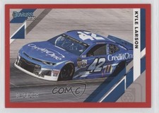 2020 Panini Donruss NASCAR Cars Red 41/299 Kyle Larson #110 0nr3