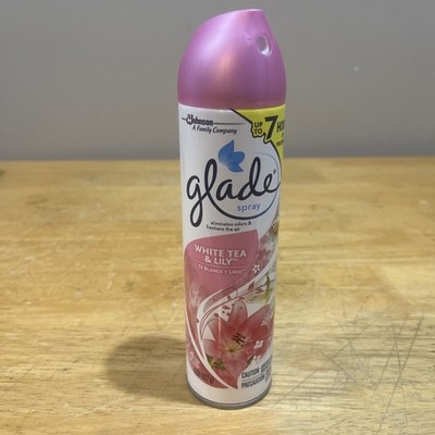 Glade White Tea & Lily Freshener Spray 9oz Spray 7 Hours Of Freshness
