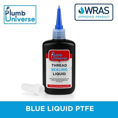 Flüssige PTFE Blau Gewinde Dichtmasse Dichtstoff und Gewindesicherung - 50ml