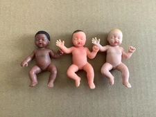 Zuru 5 Surprise My Mini Baby Series 2: (3) Miniature Silicone Babies Only