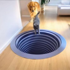 3D Optical Illusion Rugs Living Room Large Carpet Bedroom 40 US Floor Mat M9Q5