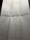 CIVIL WAR DOCUMENT - 54th Indiana Vols - Regimental Supplies Danville, Kentucky