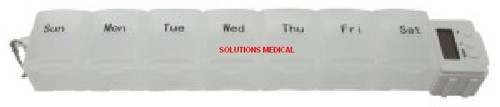 Pill Box Organiser With 7 Day Timer X1. - Picture 2 of 3