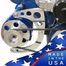 429 460 Ford Alternator Bracket FoMoCo Alternator & Electric Water Pump BBF EWP