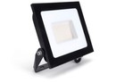 Compact LED IP65 Floodlight, 50w, IK08, Warm White (3000K), 5000 Lumens - Black