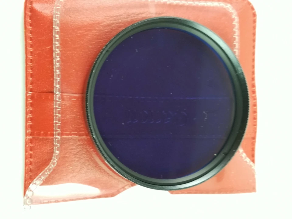 Canon USA 55mm Glass Camera Lens 80B Blue Filter - Image 4 of 4