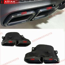 for Mercedes Benz AMG BLACK Exhaust Tips GLE, GLE COUPE C292, GLS X166, W205