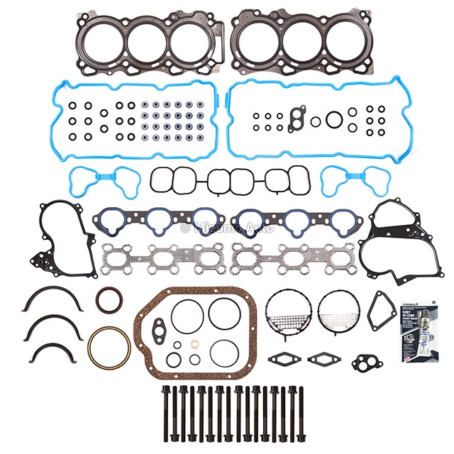 Full Gasket Set Head Bolts Fit 09-14 Nissan Altima Maxima Murano Quest VQ35DE - Image 2 of 4