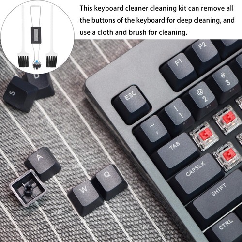 3 Pcs Keycap -Set Tastaturbürste Für Zu Hause Computerreinigungspinsel - Photo 10/12