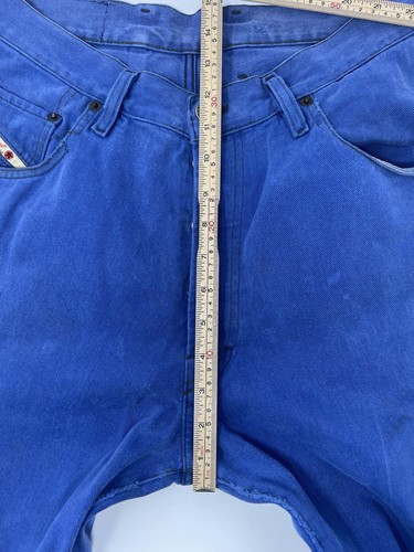 Vtg Diesel New World Basic Jeans W33 L30 Men's Blue Baggy Tapered Relaxed Denim - Picture 13 of 17