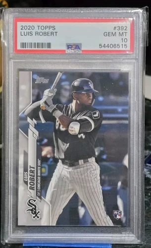 2020 Luis Robert Topps RC Rookie #392 PSA 10 GEM MINT