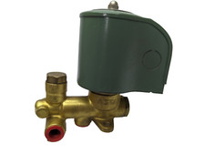New Asco Red-Hat 3/8" npt Brass 3-Way Solenoid Valve, 115V 60Hz, N.C., 8300B9F