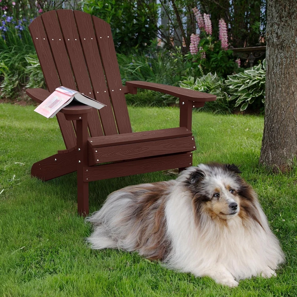 Silla Adirondack resistente a la intemperie: fácil instalación en 5 pasos para mayor comodidad al aire libre Foto 4 de 4