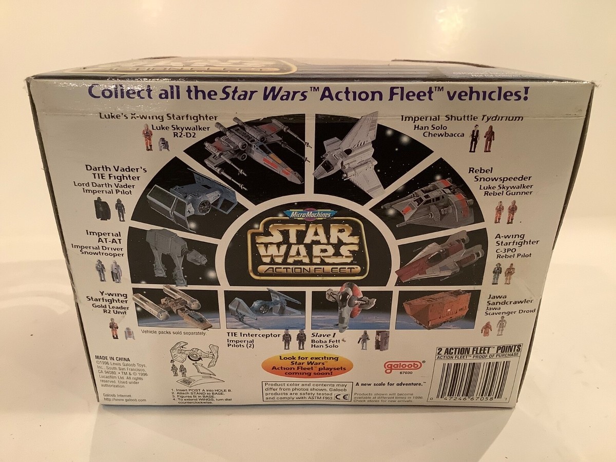 ET イーティー スターウォーズ TIE INTERCEPTOR 1996 STAR WARS Micro Machines Action Fleet